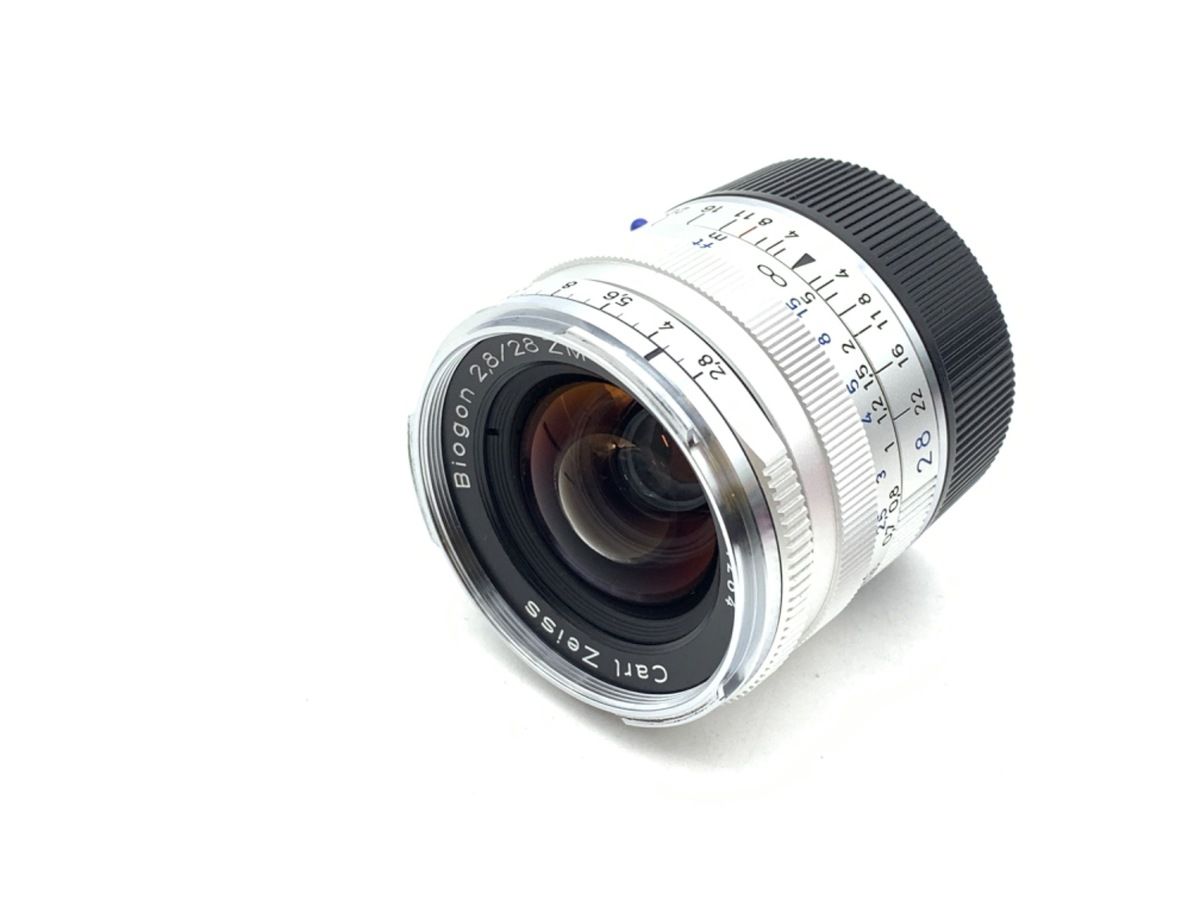  カールツァイス Zeiss Biogon T 2 8 28 ZM シルバー その他 カメラ