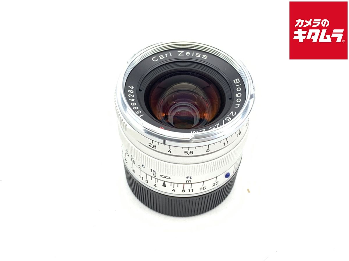 カールツァイス Zeiss Biogon T 2.8 28 ZM シルバー