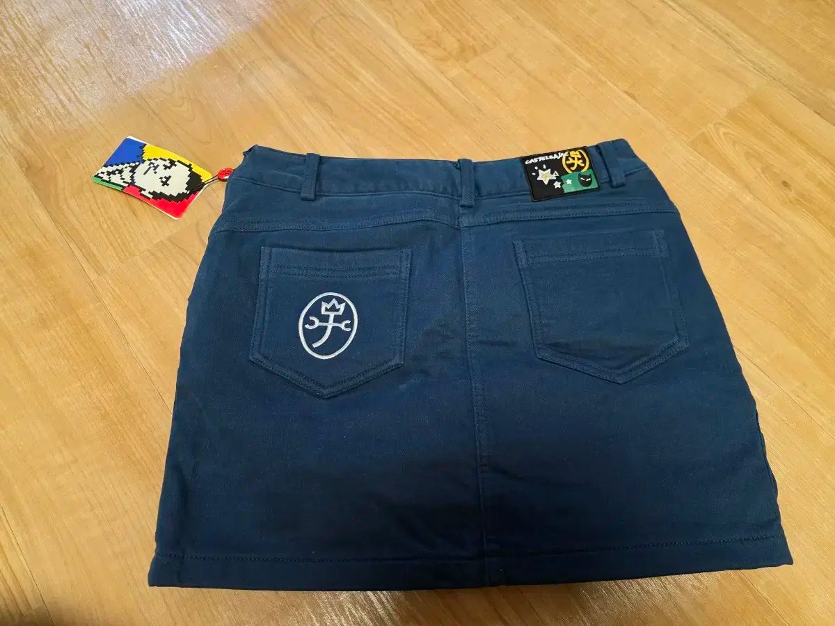 カステルバジャック 厚手起毛 ゴルフスカート67