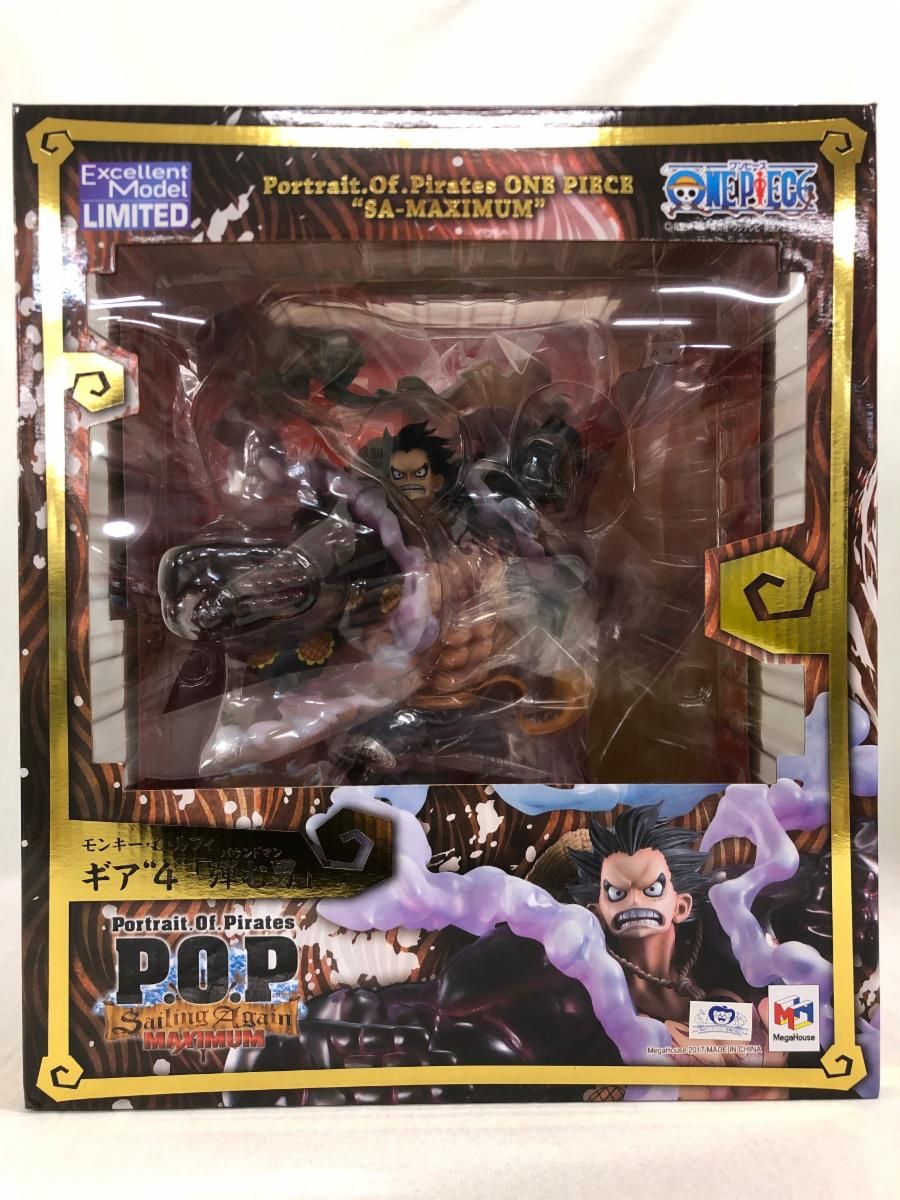 Portrait.Of.Piratesワンピース SA-MAXIMUM モンキー D ルフィ ギア 4 弾む男 バウンドマン 同梱不可