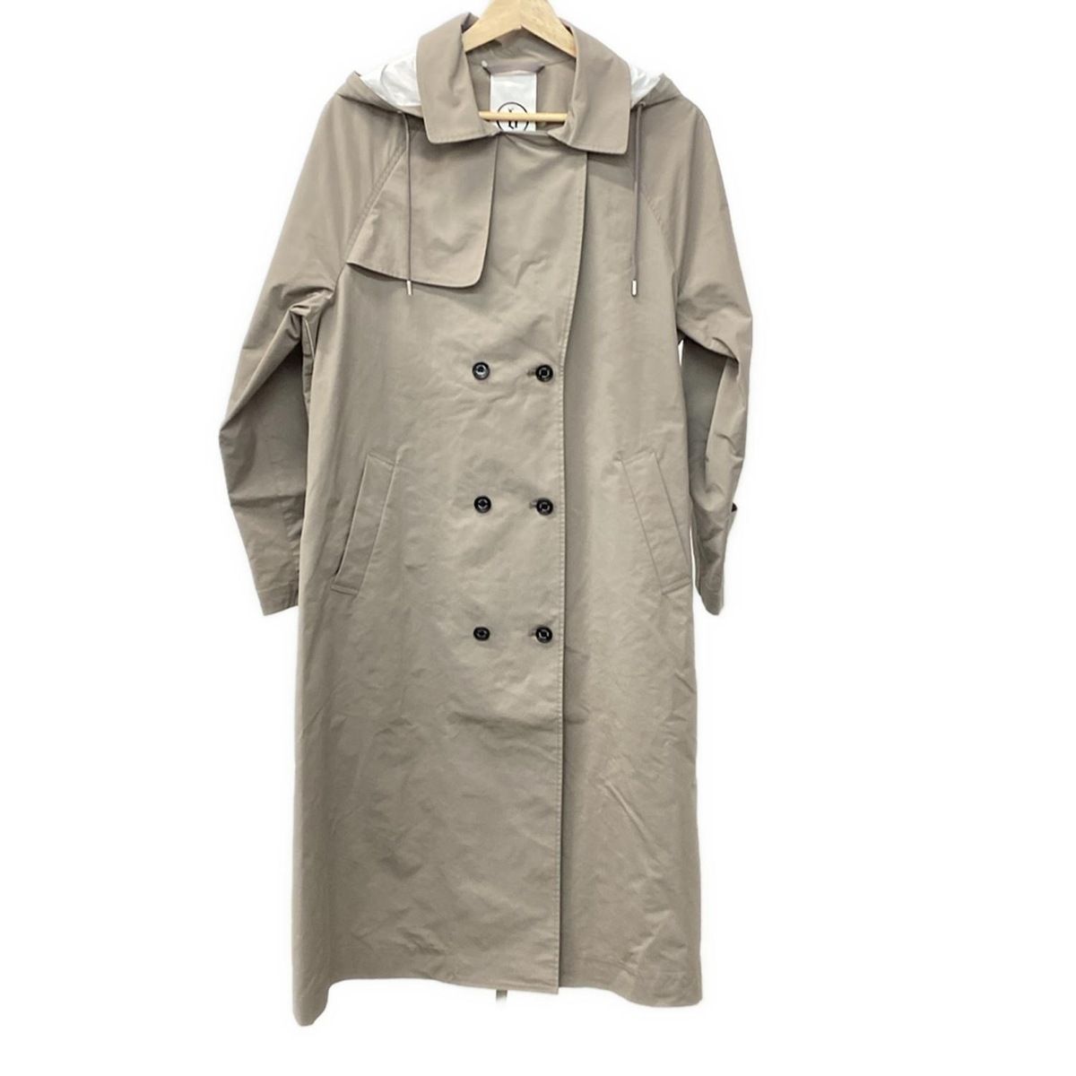 ブランベール　blancvert 試着のみ新品未使用フード付ロングコート ブランベール blancvert 試着のみ新品未使用フード付ロングコート 2025