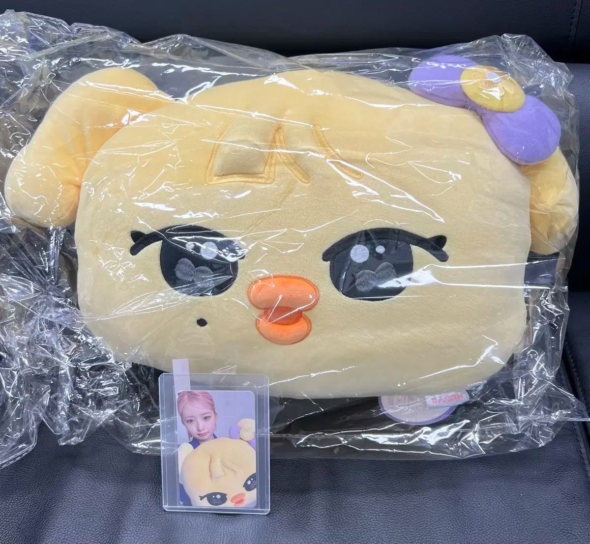 IVE アイヴ ミニヴ フェイスクッション ナオリ トレカ