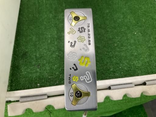 オデッセイ MILLED COLLECTION TWO - 34インチ パター PT スチール フレックスその他 メンズ 男性用 右利き 右用 Cランク ゴルフクラブ