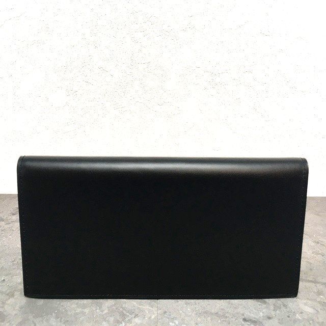 502 送料込み！ 極美品 dunhill 長財布 ブラック レザー 札入れ 箱付き