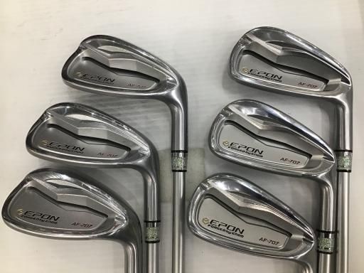 エポンゴルフ株式会社 EPON AF-707 6S アイアンセット IR 純正特注シャフト フレックスS メンズ 男性用 右利き 右用 Cランク ゴルフクラブ