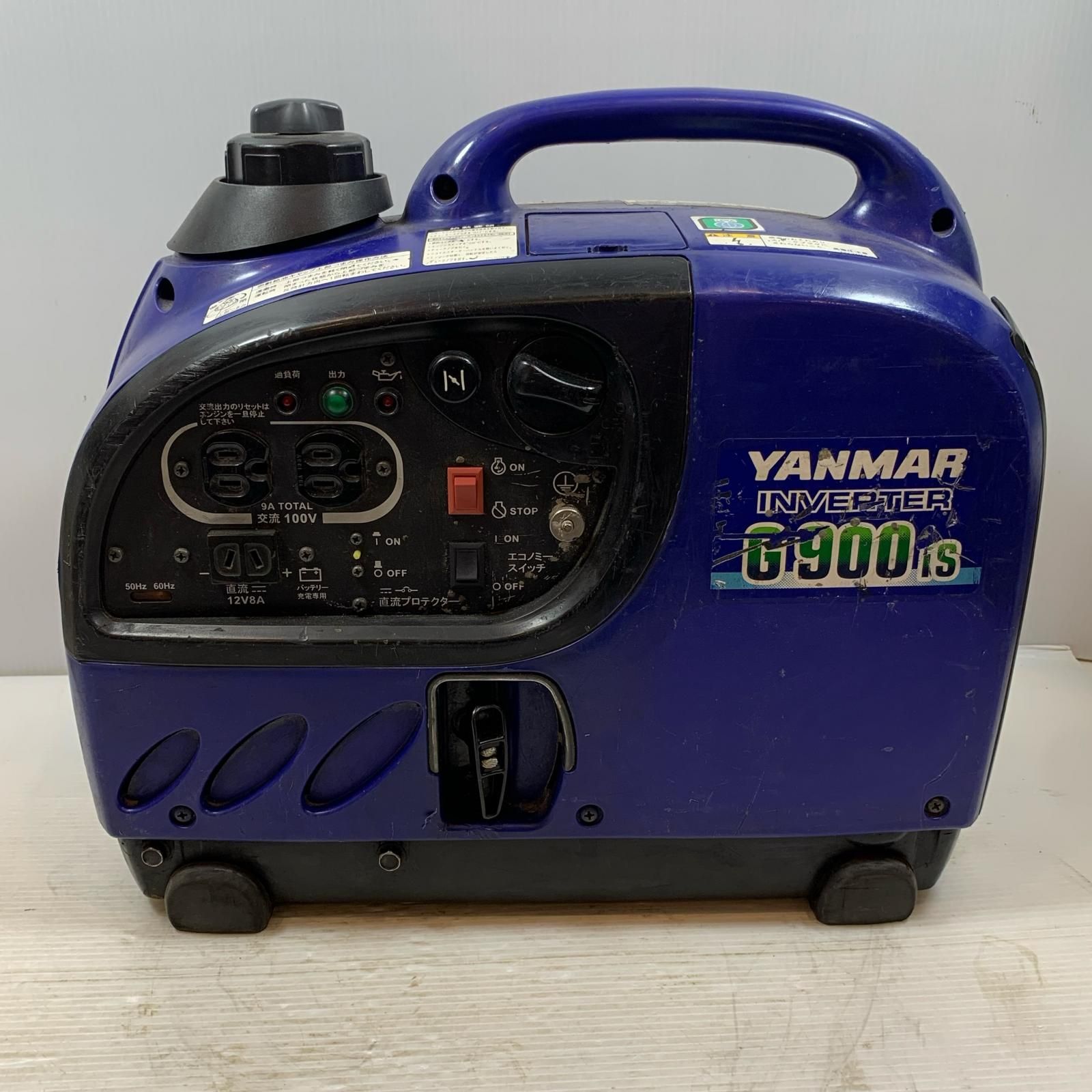 ττYANMAR ヤンマ 大型機械 インバーター発電機 4サイクル CG-1116XX G900IS ブルー