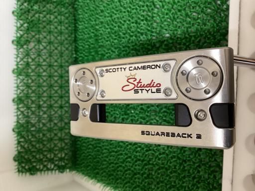 タイトリスト SCOTTY CAMERON STUDIO STYLE SQUAREBACK 2 2025 34インチ パター PT スチール フレックスその他 メンズ 男性用 右利き 右用 Cランク ゴルフクラブ
