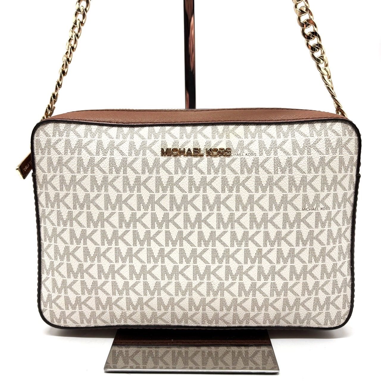 良品 マイケルコース MICHAEL KORS 総柄 37S0LCOB6O リュック バック 