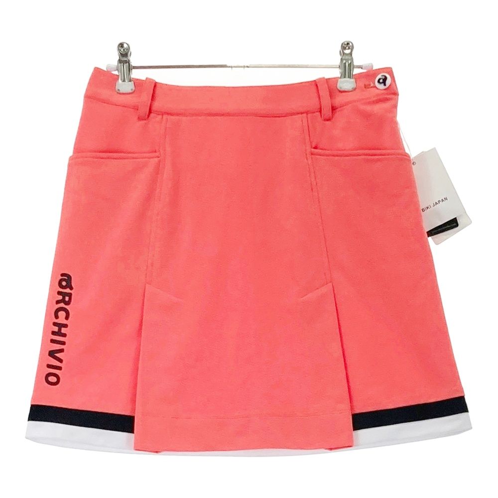 サイズ 36 ARCHIVIO アルチビオ スカート オレンジ系 240101527334 ゴルフウェア レディース ストスト