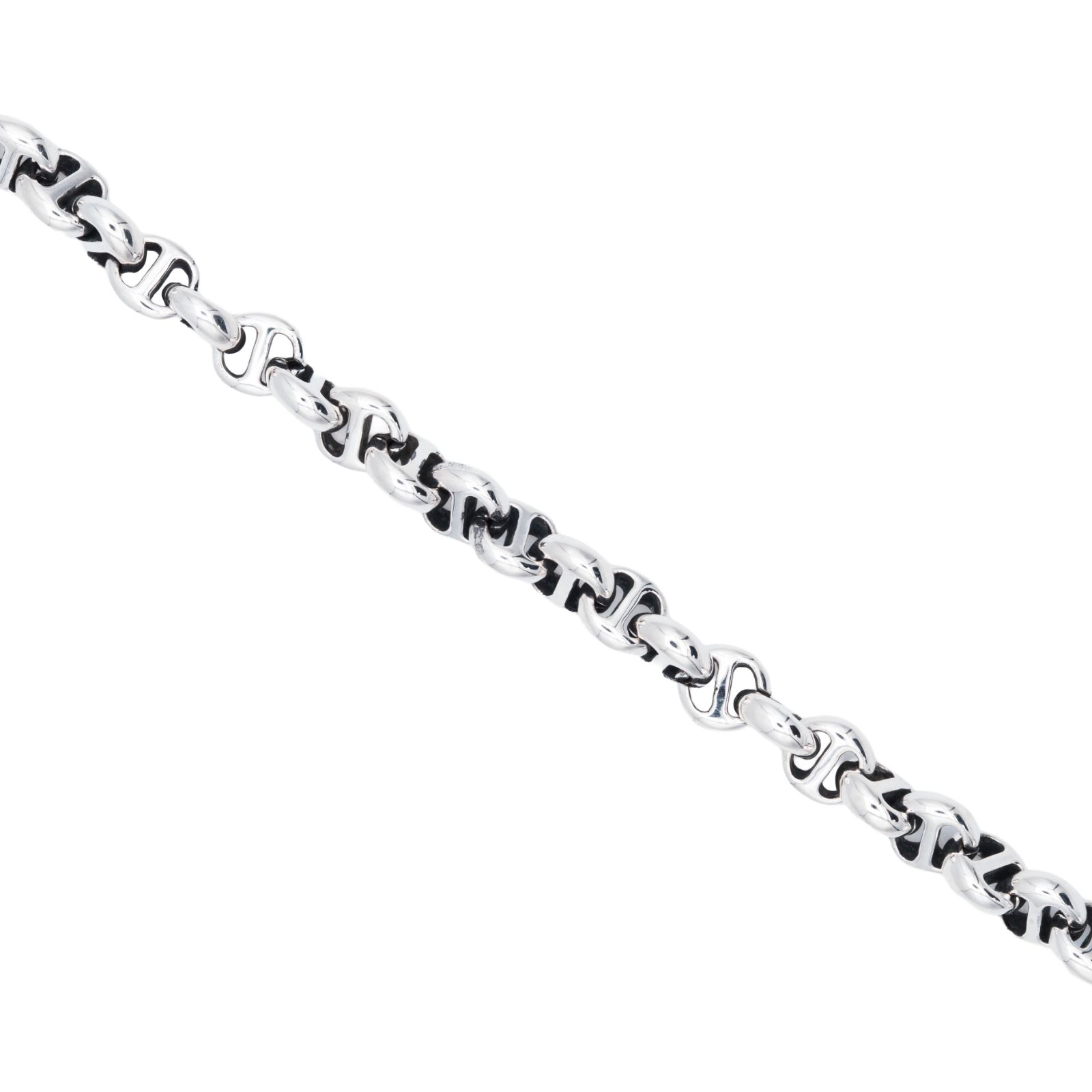 新品】HOORSENBUHS ホーセンブース 5mm Open Link Bracelet Silver