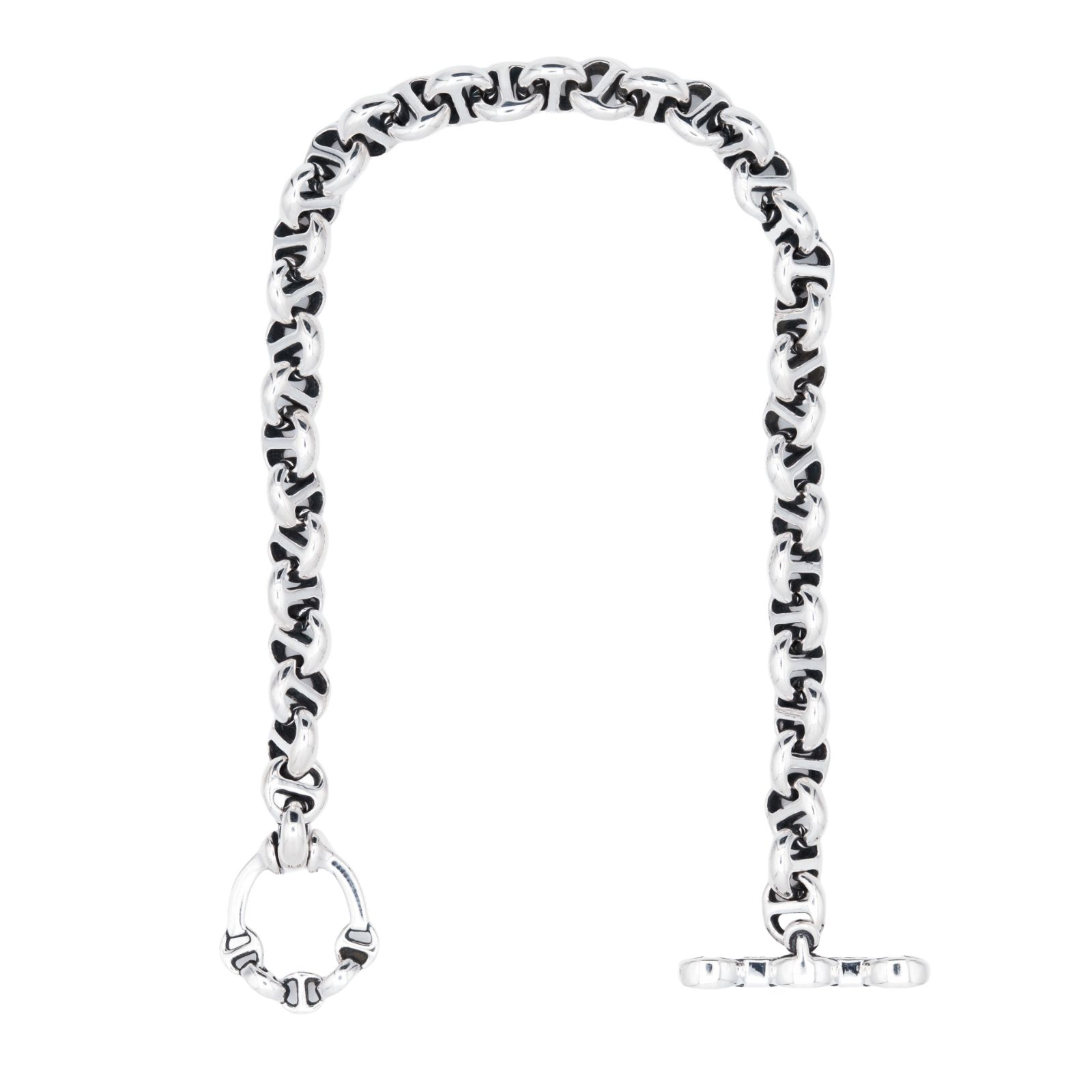 新品】HOORSENBUHS ホーセンブース 5mm Open Link Bracelet Silver
