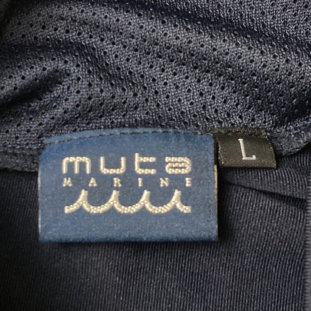 サイズ：L MUTA MARINE ムータマリン ロゴプリント 薄手 長袖