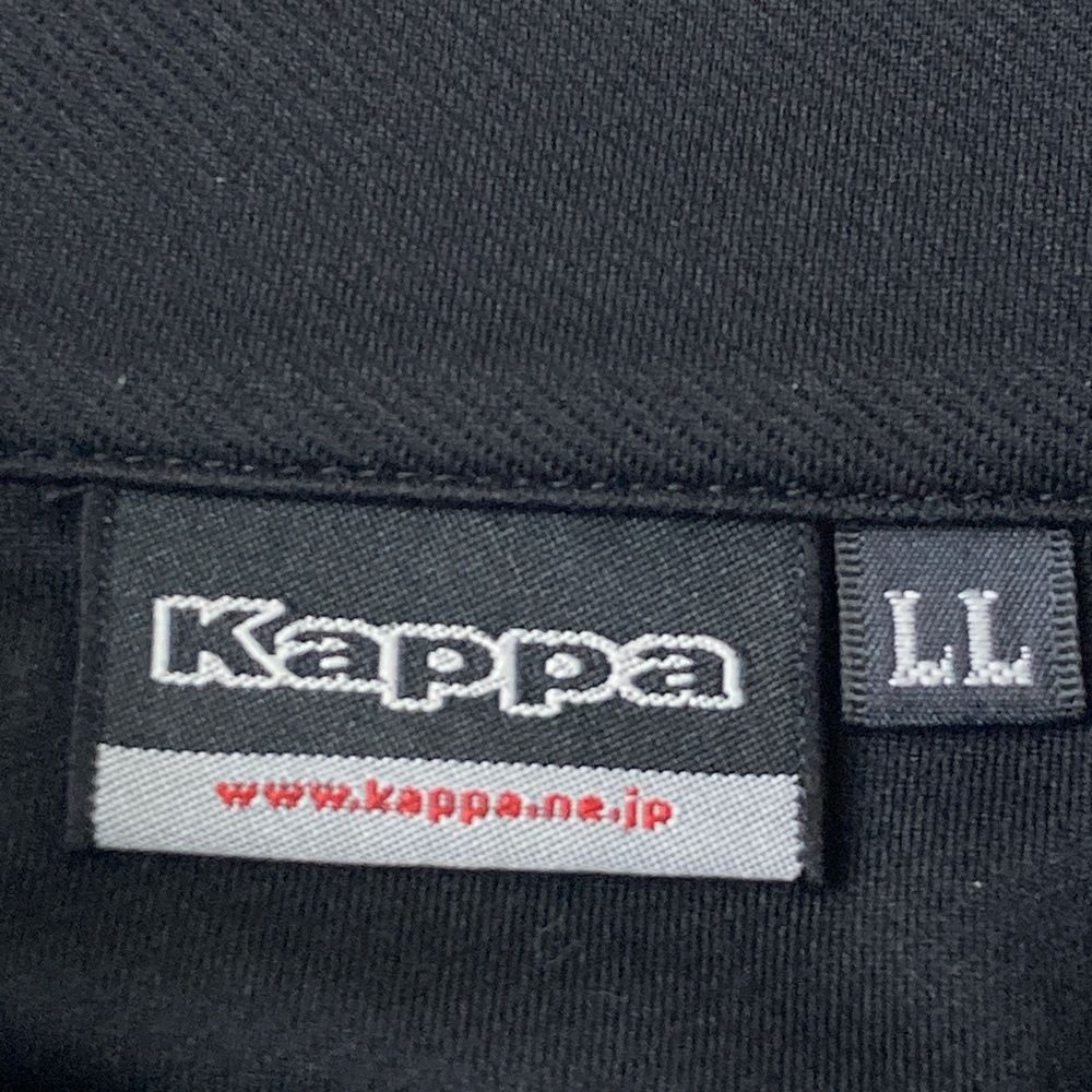 サイズ：LL KAPPA GOLF カッパゴルフ ハーフジップ長袖Tシャツ