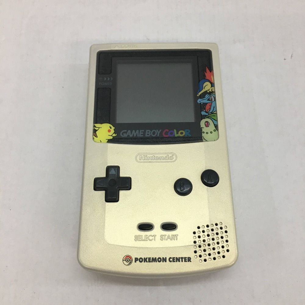 05w08900T 【GBカラー】ゲームボーイカラー 本体 ポケットモンスター 金銀Ver ＊動作確認済＊  任天堂 Nintendo  品