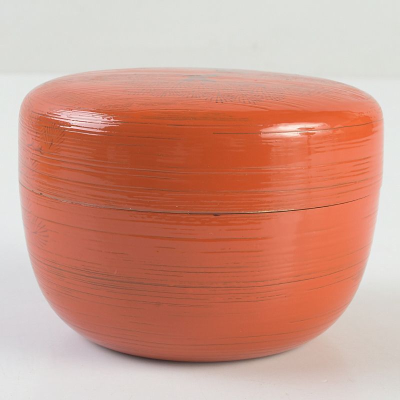 茶道具 輪島塗 塗師 岡本陽斎造 松図 朝陽棗 共箱 V S289 - メルカリ