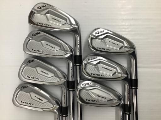 中古】 本間ゴルフ TOUR WORLD TW757Vx 8S アイアンセット IR NS PRO