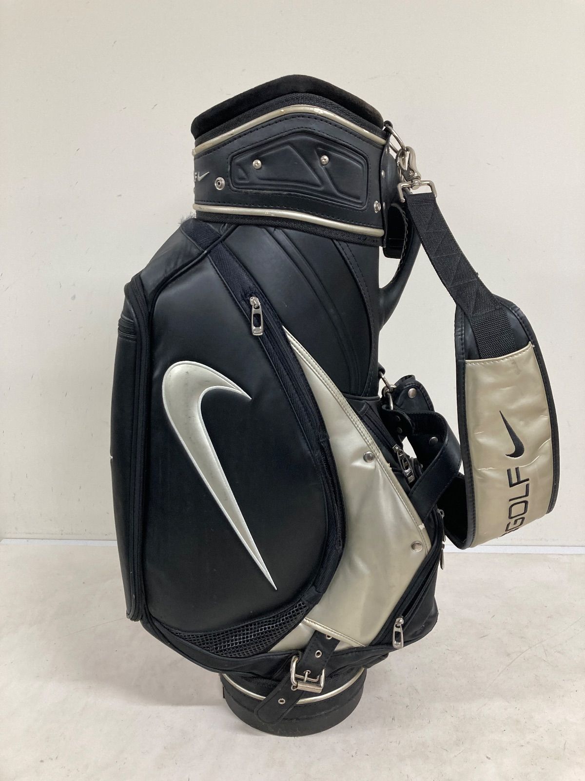 NIKE GOLF ナイキゴルフ キャディバッグ キャディーバッグ ゴルフバッグ ブラック 71114 s