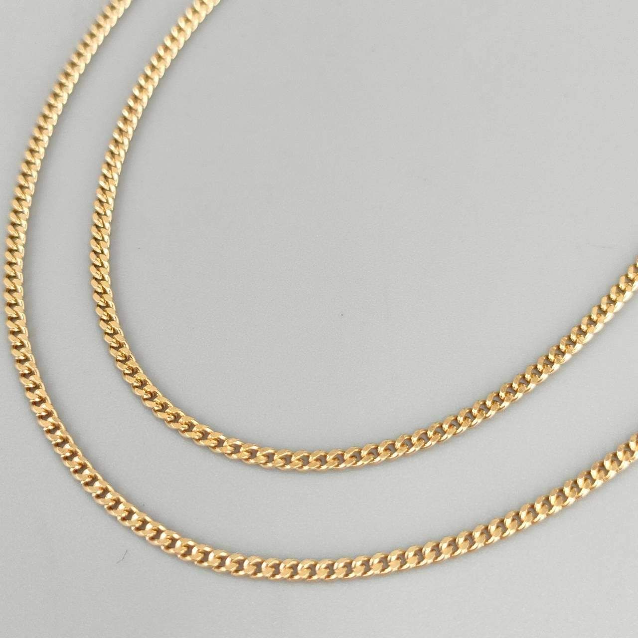 18金 K18 喜平ネックレス 造幣局刻印 メンズ 5.06g 50㎝ D524