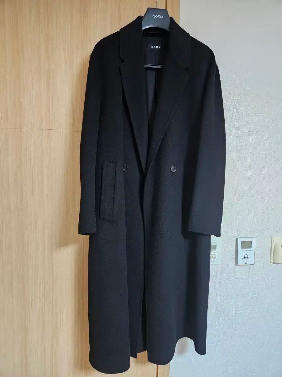 ハン HAN DKNY ディーケーエヌワイ カシミア コート ブラック 105