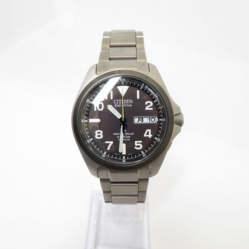 瀬戸大橋店 CITIZEN シチズン 腕時計 アナログソーラー プロマスター LANDシリーズ PMD56-2952 ブラック 131