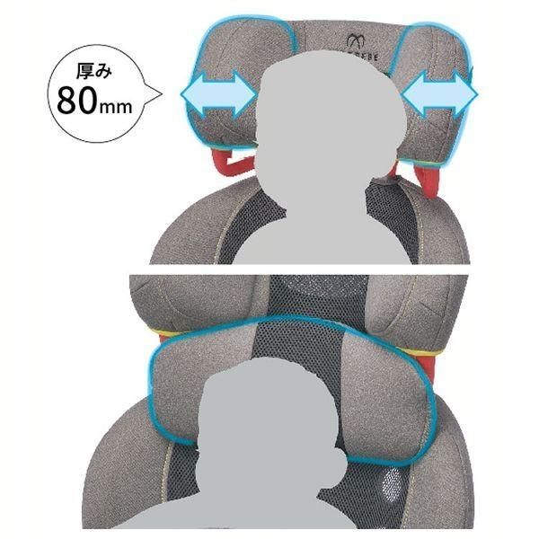  箱 サラット3ステップクワトロ W ALC 296 ナチュラルグレー 車用チャイルドシート チャイルドシート