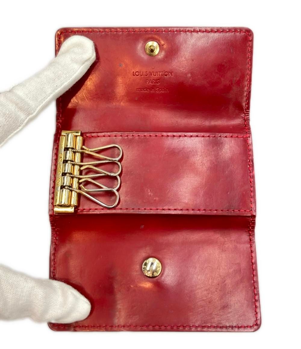 ルイ・ヴィトン 4連キーケース ヴェルニ ミュルティクレ4 M91976