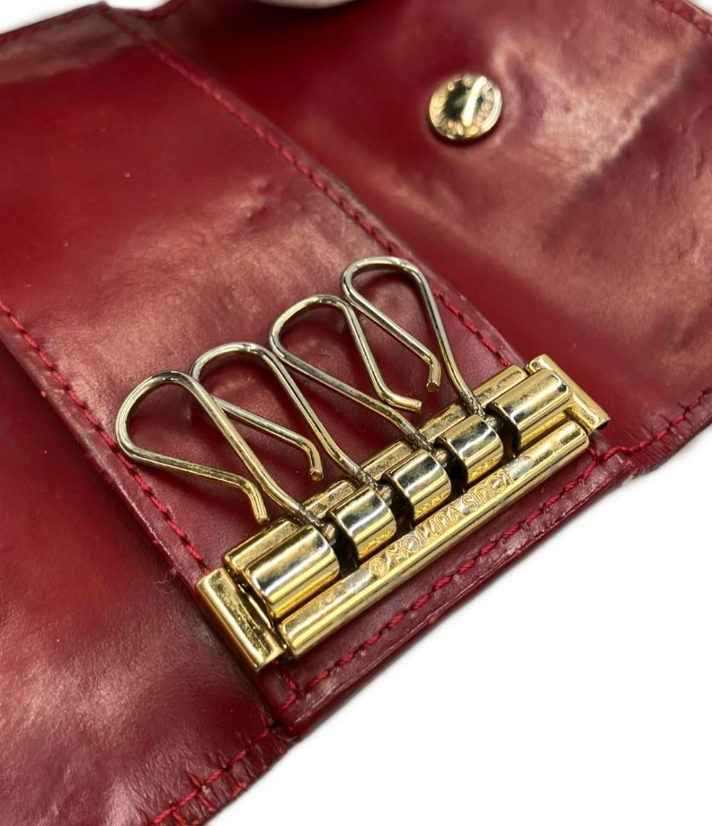 ルイ・ヴィトン 4連キーケース ヴェルニ ミュルティクレ4 M91976