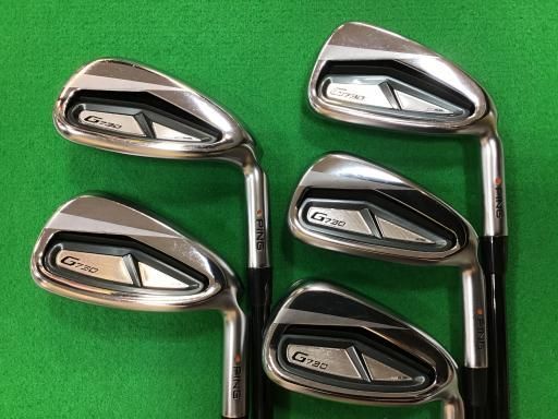 ピン G730 5S アイアンセット IR ALTA J CB BLACK IR フレックスSR メンズ 男性用 右利き 右用 Cランク ゴルフクラブ