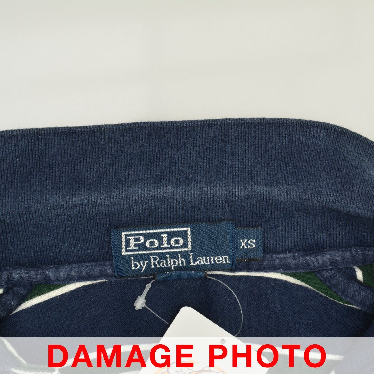 【POLORALPHLAUREN】ボーダー ポニー刺繡半袖ポロシャツ