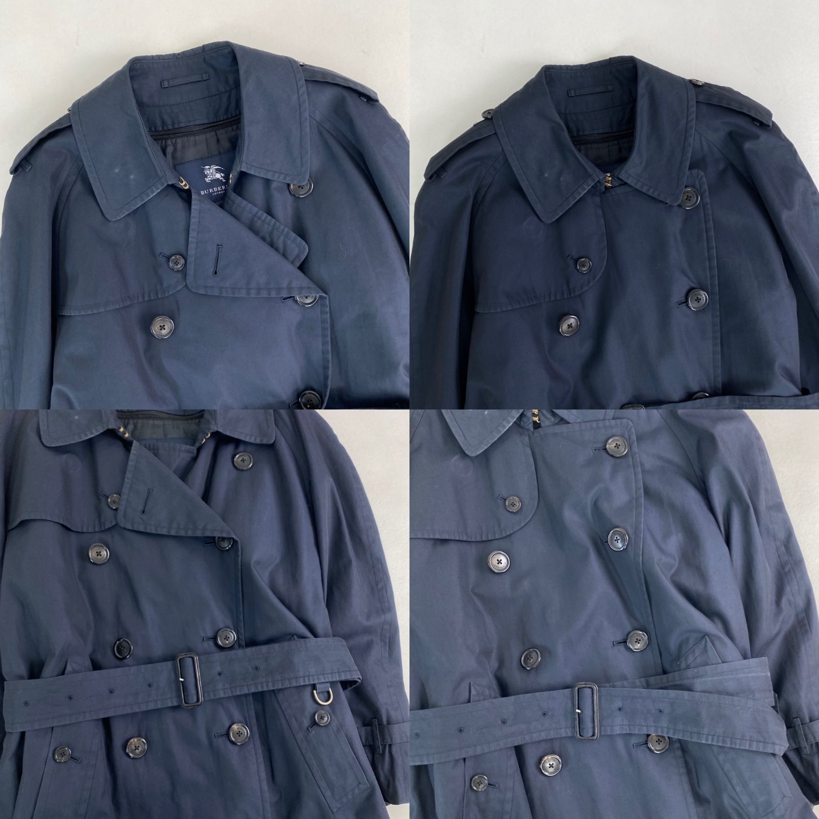 BURBERRY LONDON トレンチコート バーバリーロンドン カシミヤ混