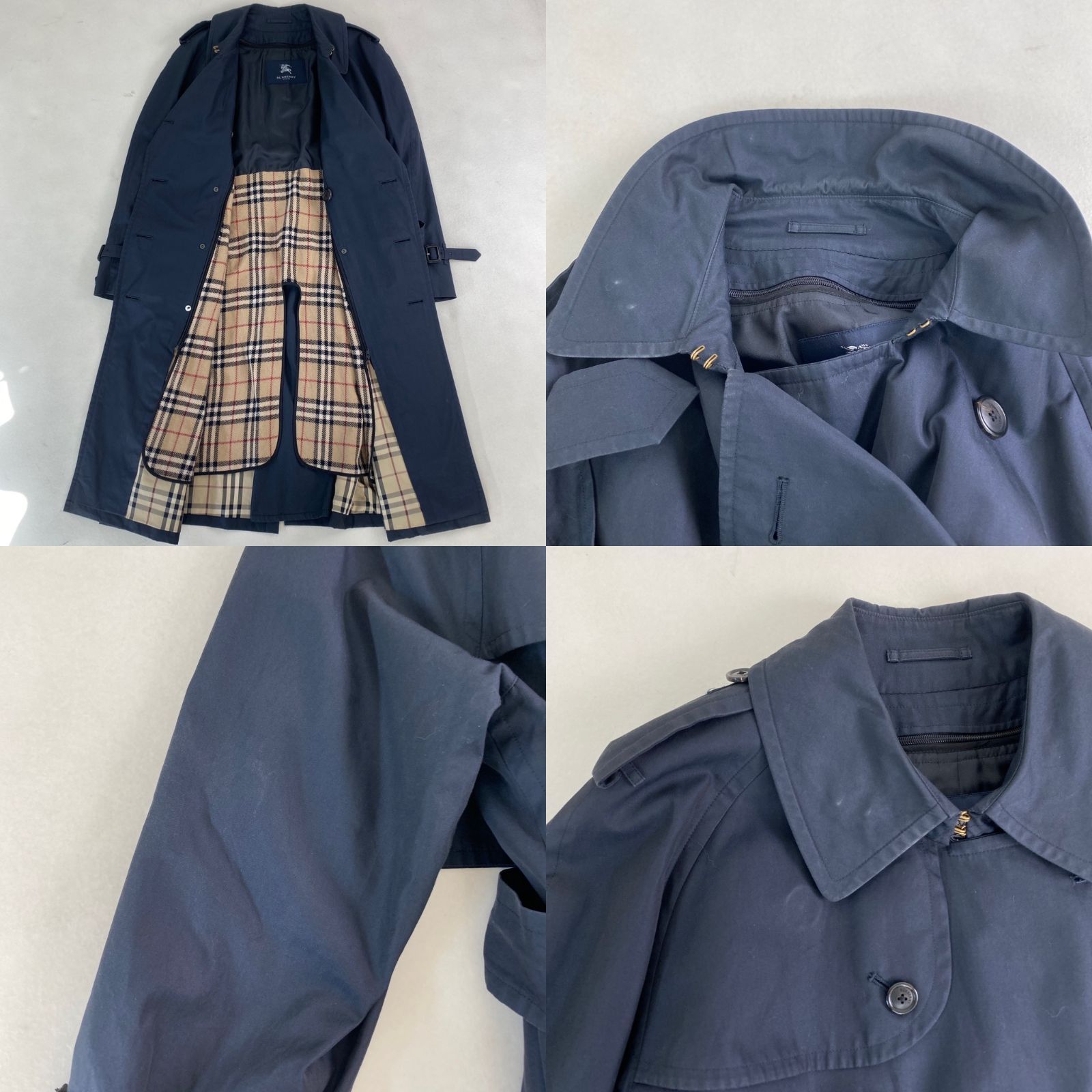 BURBERRY LONDON トレンチコート バーバリーロンドン カシミヤ混