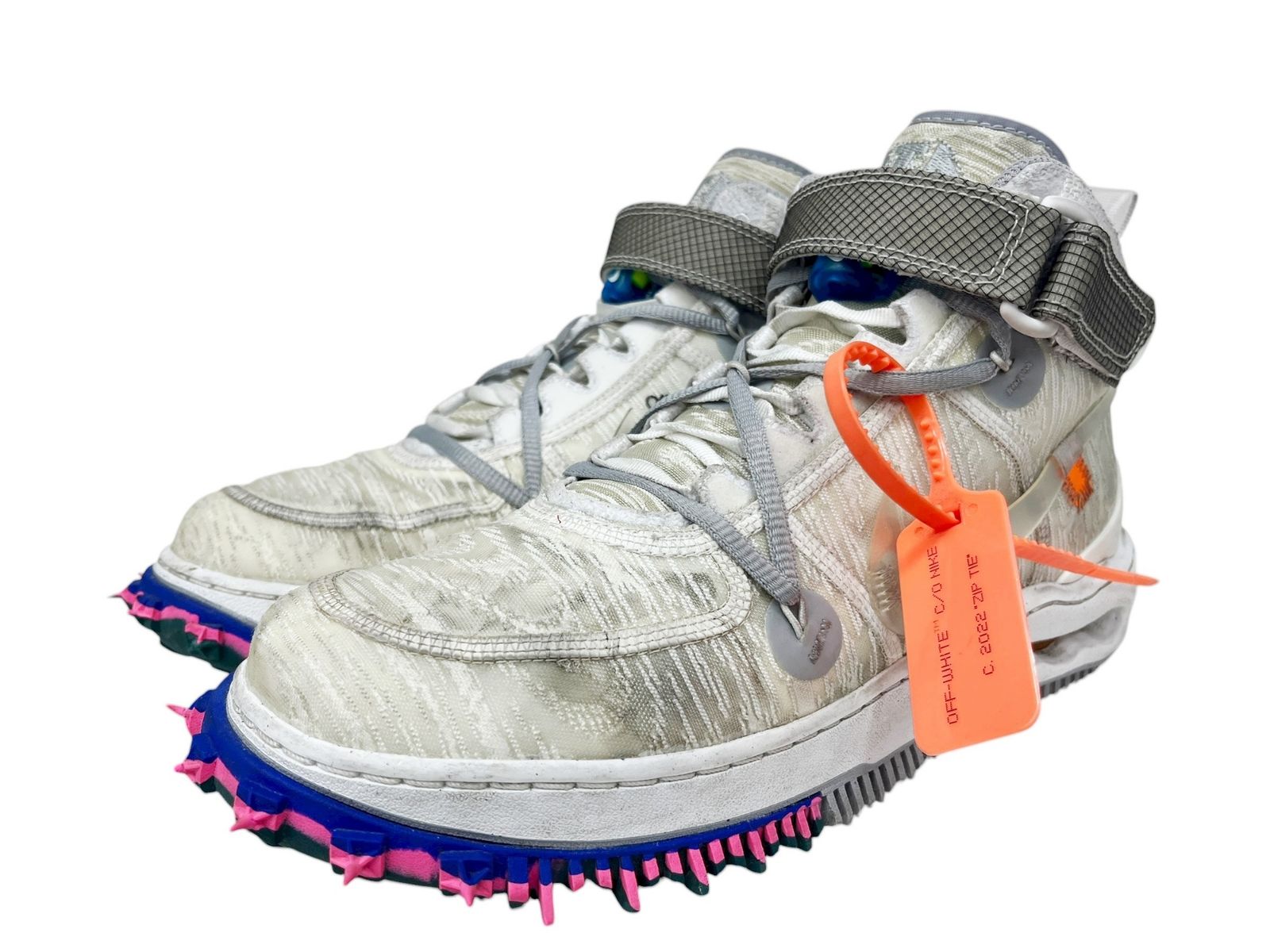 【美品】Off-White × Nike オフホワイト ナイキ エアフォース1 Amazon | [ナイキ] Off-White AIR FORCE 1 MID White オフホワイト