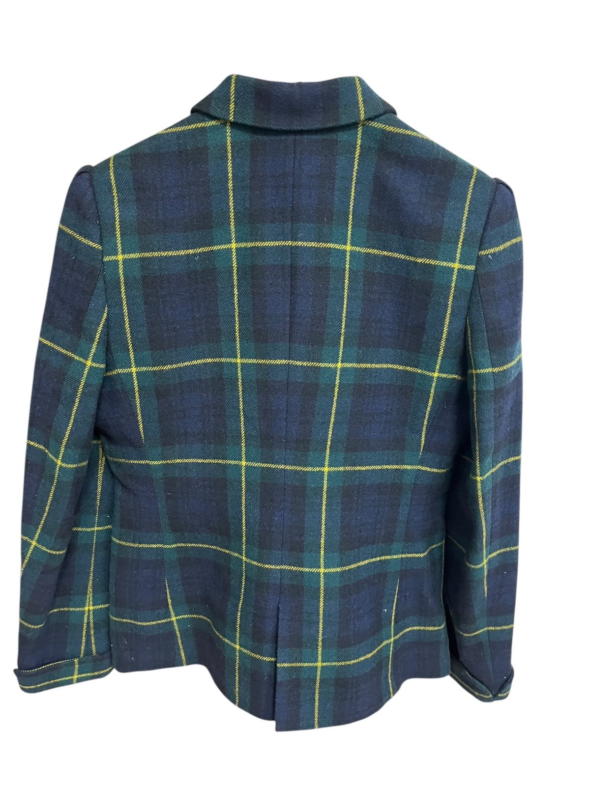 Z1604【美品】RALPH LAUREN ラルフローレン チェック柄 ウール