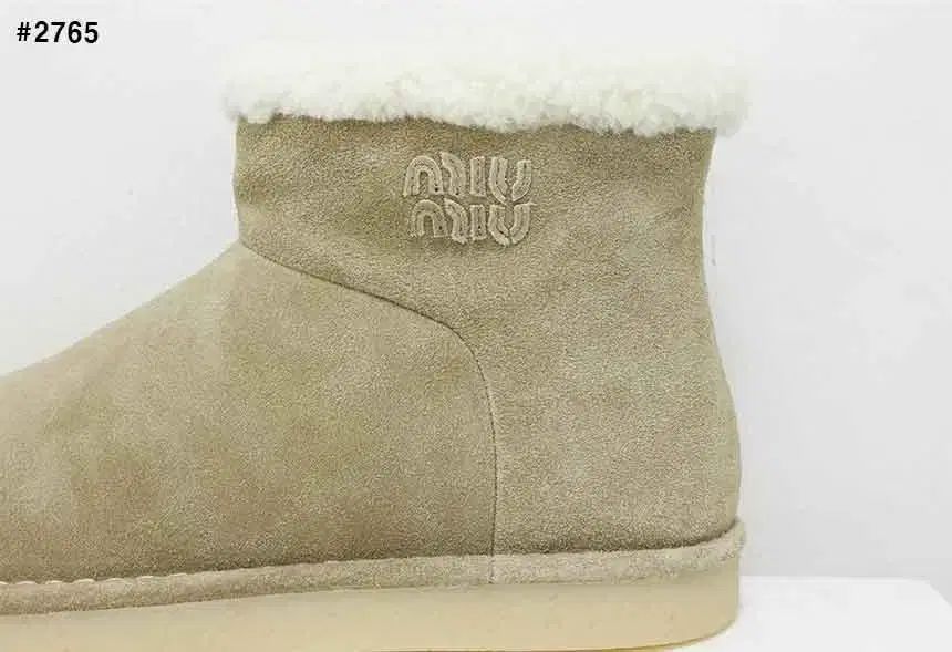  ミュウミュウ スウェード アンクル ブーツ その他 ブーツ