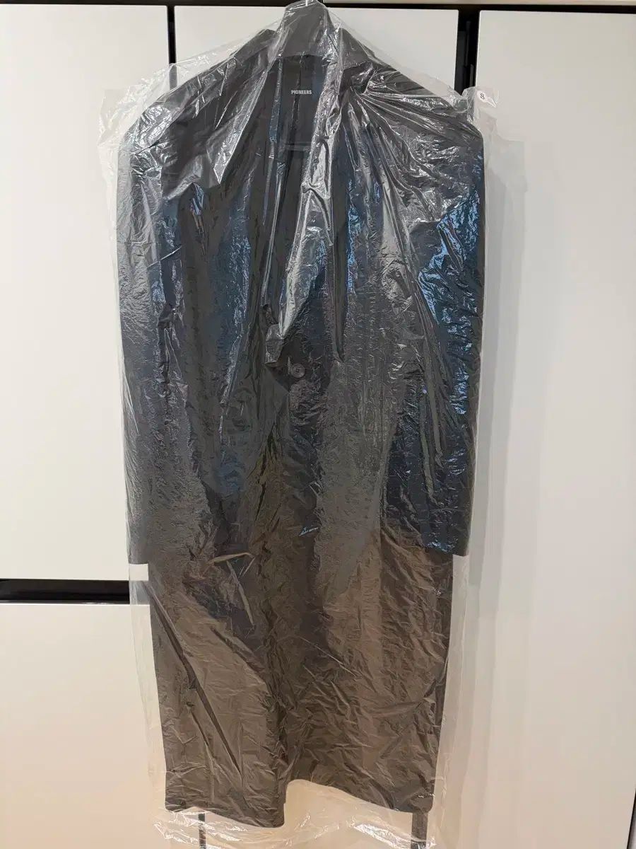 Sパイオニアス テーラード オーバーサイズ コート ブラック