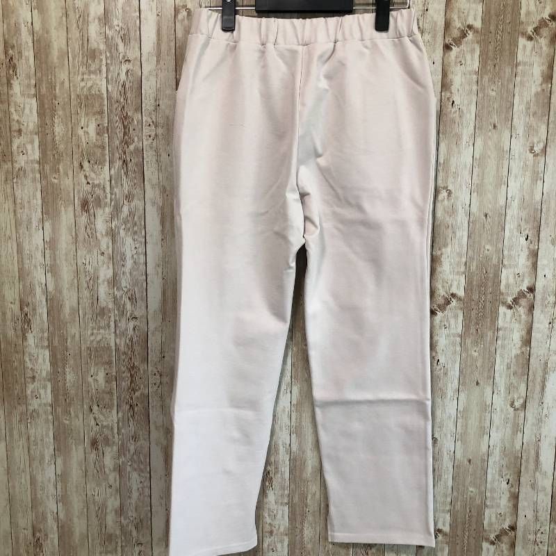 コ day to day 折り返しフラップのジャガードパンツ エクリュ L