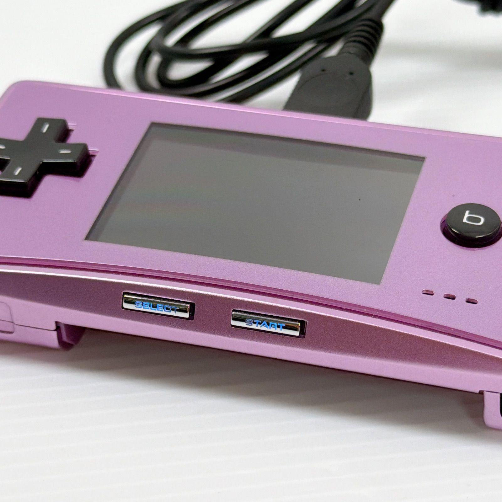 美品 ゲームボーイミクロ パープル 遊べるセット 動作確認済み