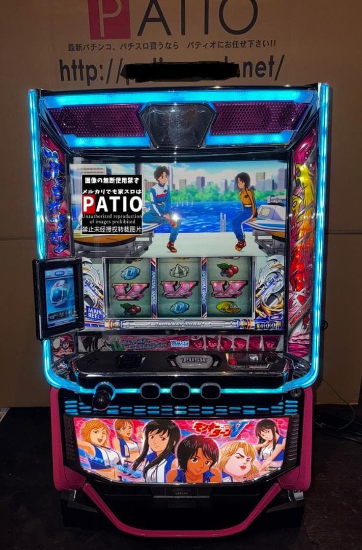 スマスロ モンキーターンV 青島パネル実機⭕️簡易ユニット付