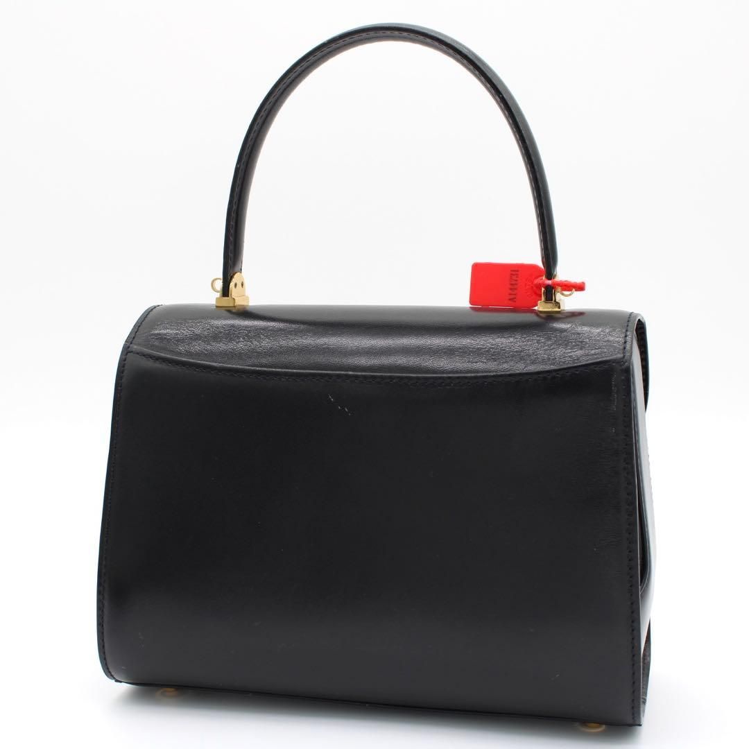 BALLY トップハンドル ハンドバッグ フォーマル レザー ブラック
