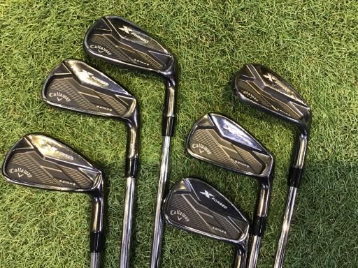 キャロウェイ X FORGED STAR SMOKE 6S アイアンセット IR NS PRO MODUS3 TOUR105 フレックスS メンズ 男性用 右利き 右用 Cランク ゴルフクラブ