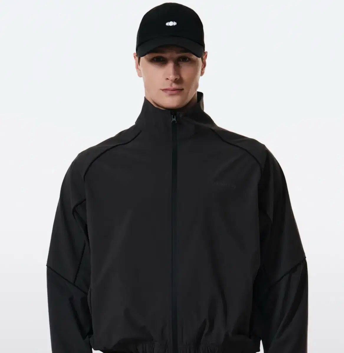 パントポラドール PR ナイロン ウィンドブレーカー 바람막이 ジャケット D GREY