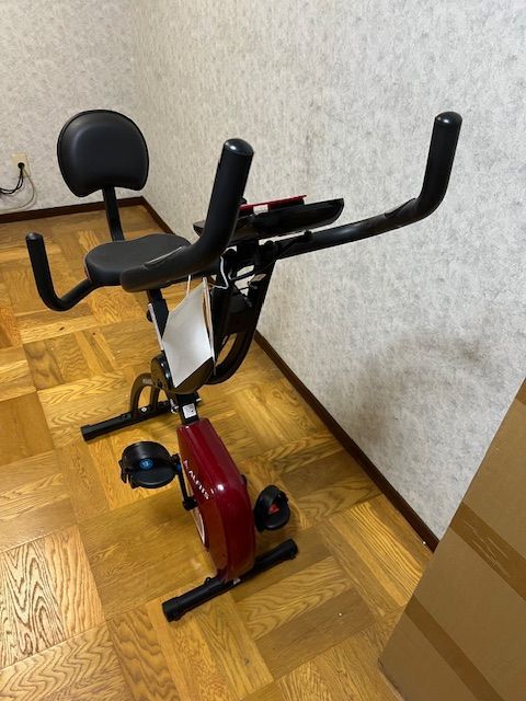 アルインコ フィットネスバイク クロス レッド