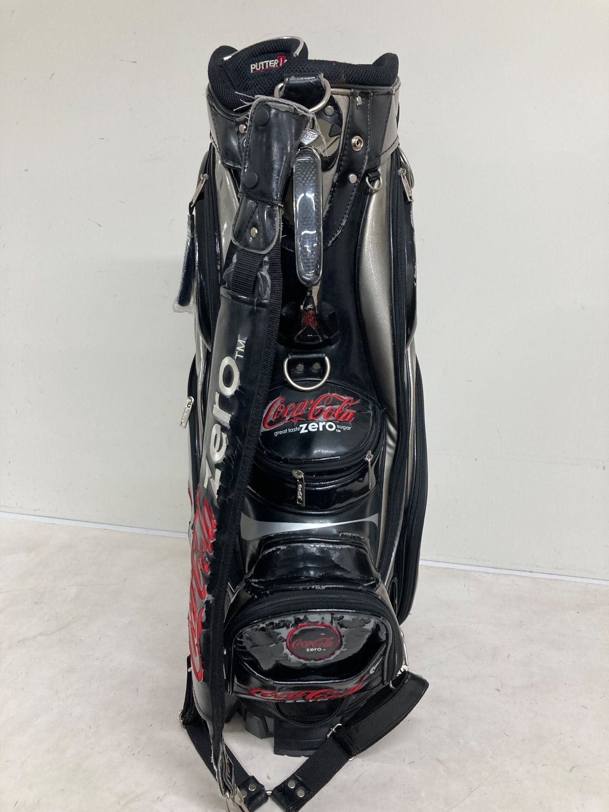 送料無料☆Coca Cola zero コカコーラゼロ☆キャディバッグ キャディー