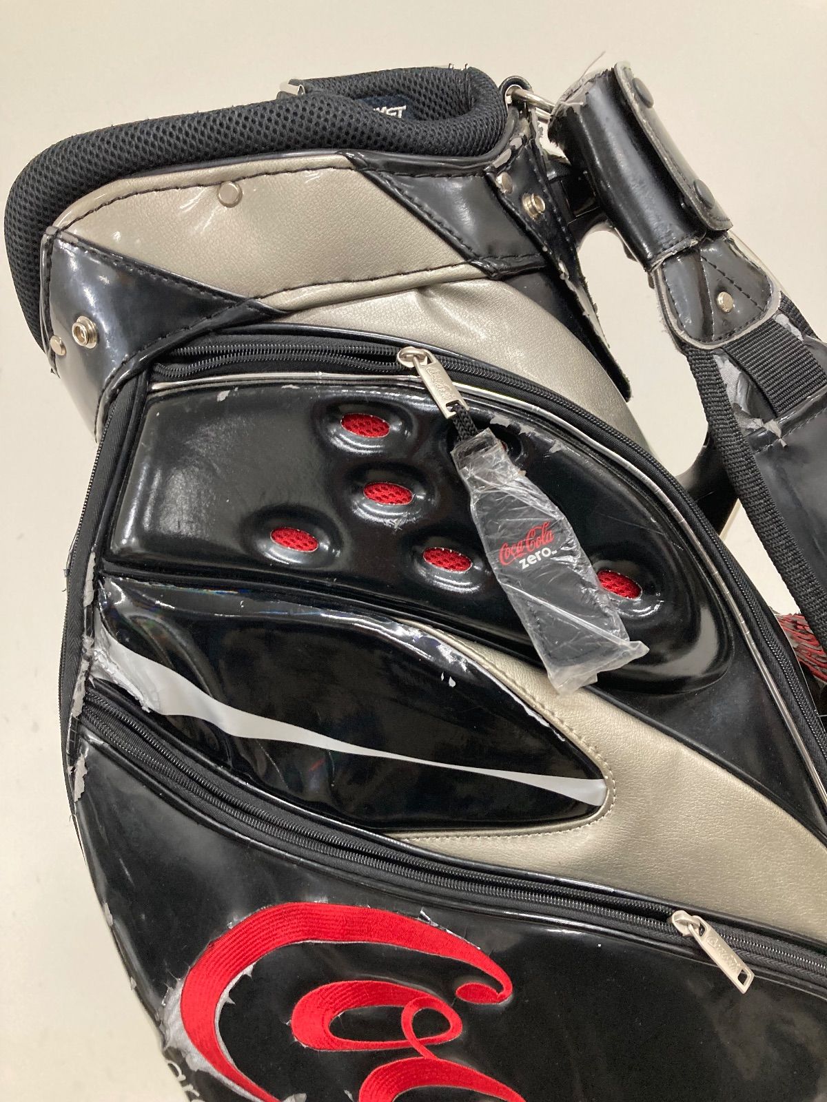 送料無料☆Coca Cola zero コカコーラゼロ☆キャディバッグ キャディー