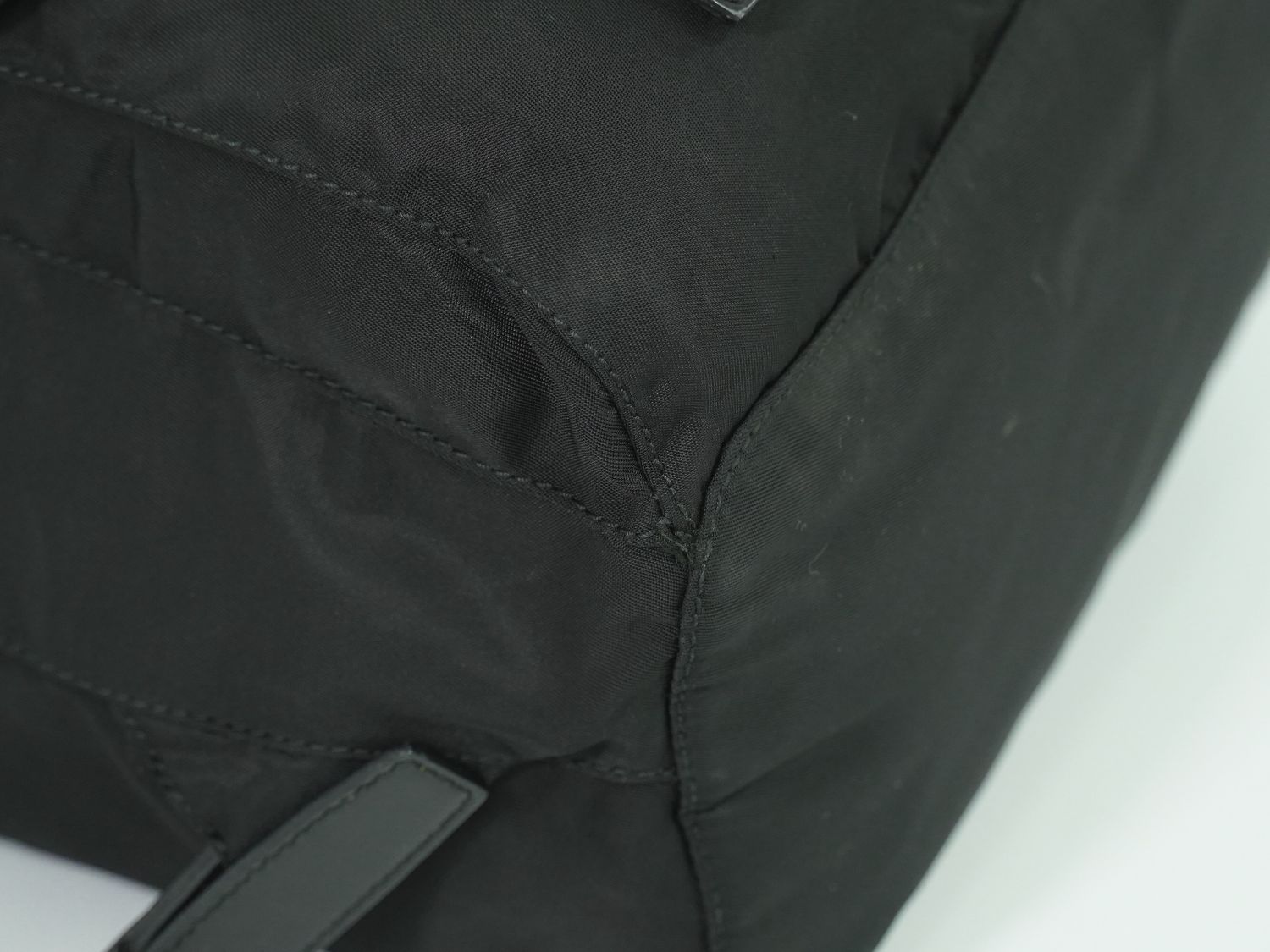  プラダ PRADA ヴェラ リュックサック バックパック ナイロン ブラック B 6677 Vela バッグ フォロー割 リュック バックパック バッグ