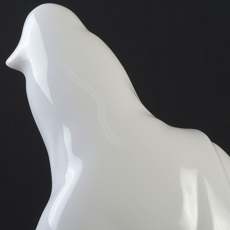 出石焼 山本秀壺造 白磁 観音像 共箱 N S298 - メルカリ