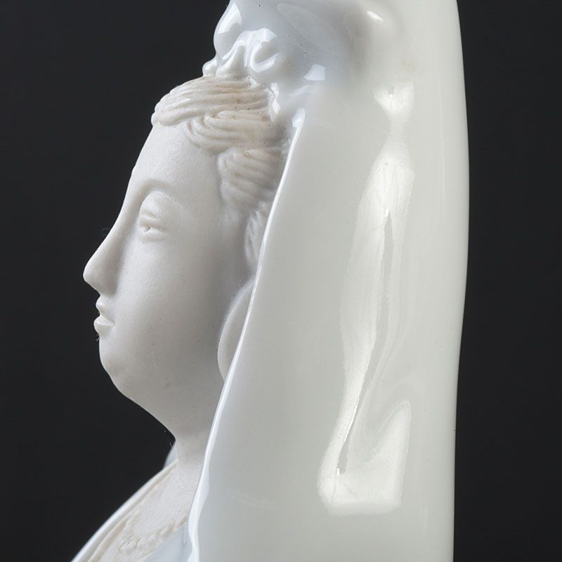 出石焼 山本秀壺造 白磁 観音像 共箱 N S298 - メルカリ