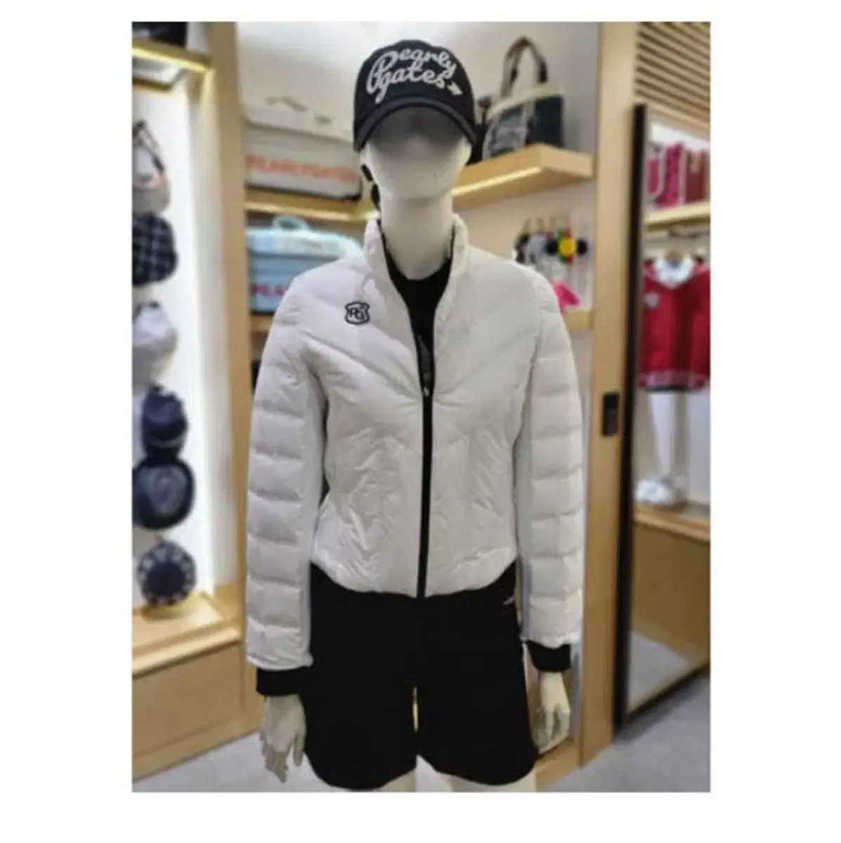 パーリーゲイツ レディース チューブ グースダウン ストレッチ ミックス ダウン 0 1