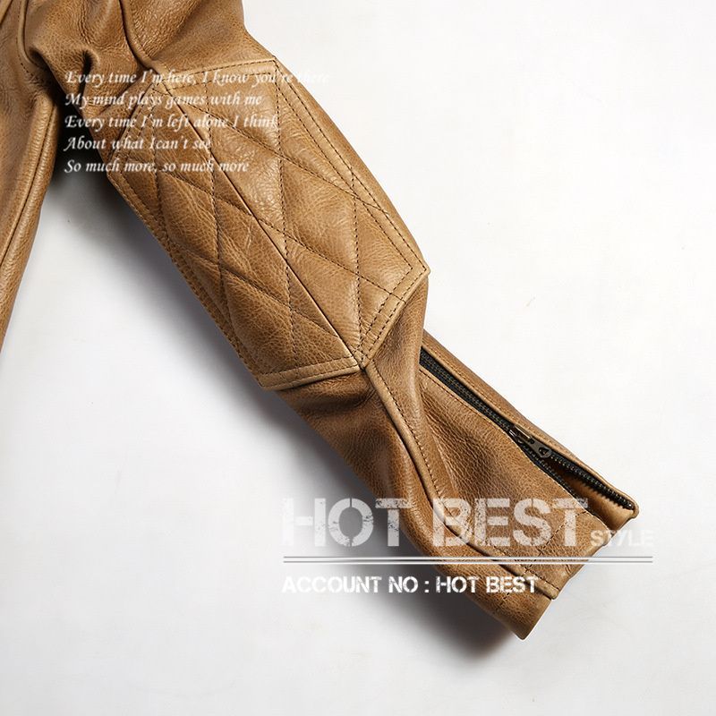 レザージャケット タンニンなめし