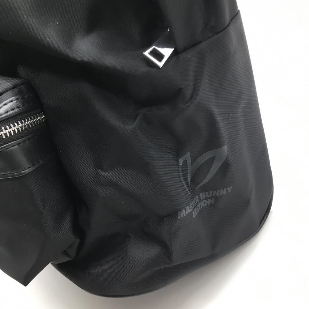 未使用品】マスターバニー×パーリーゲイツ リュック 黒 バックパック